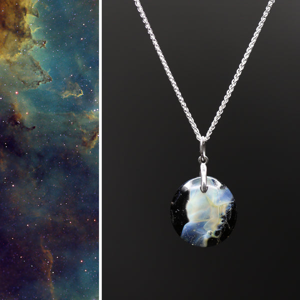 Nebula Collection: Nebula Ag47 Small Pendant 4/6
