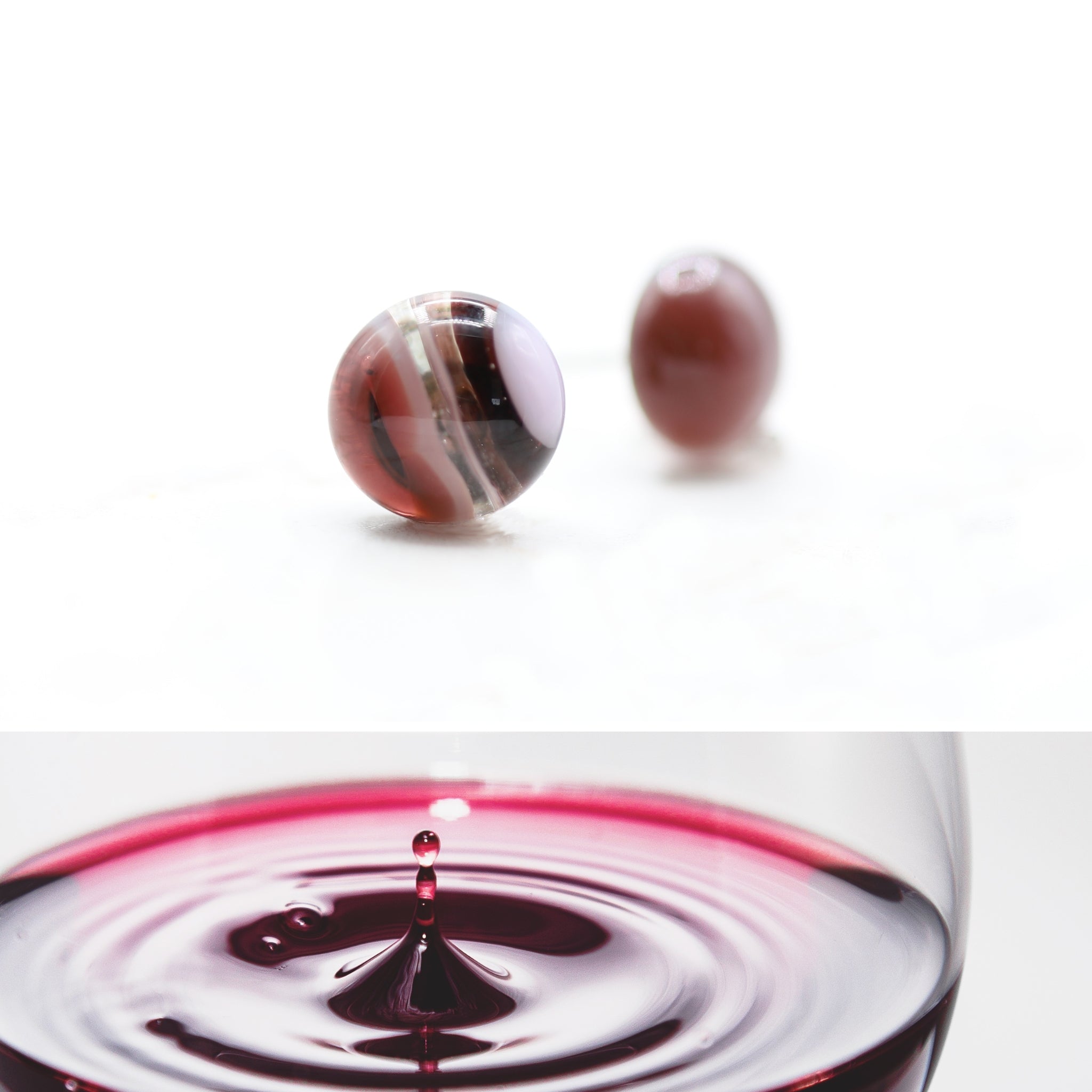 Kelowna Glass Earrings Artglas