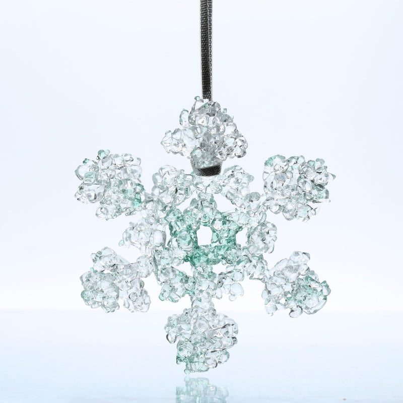 Artglas Ornament: Stellar Snowflake