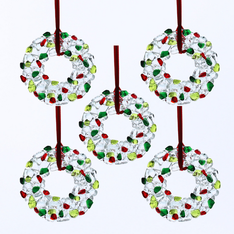 Winter Wreaths: Pack of 5