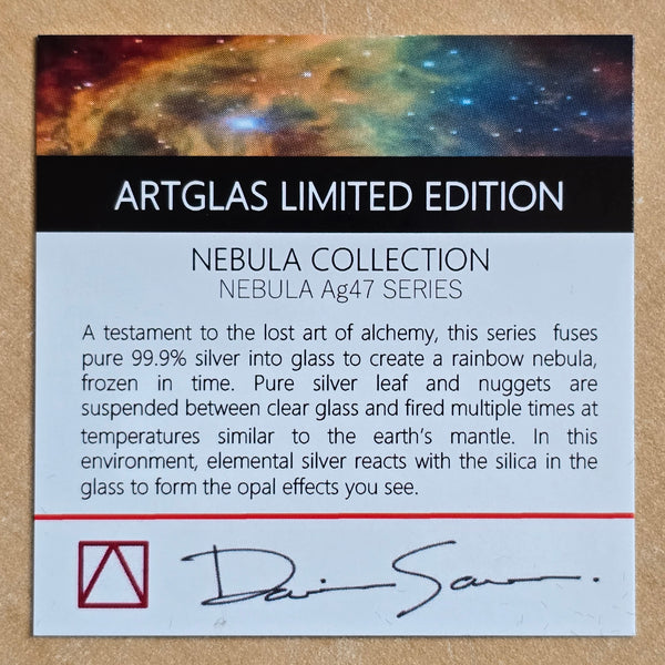 Nebula Ag47: Horizontal Pendant #307