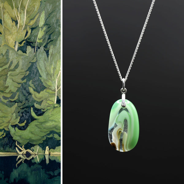 Canada's Artists Collection: AJ Casson Classic Pendant - Small 1/7