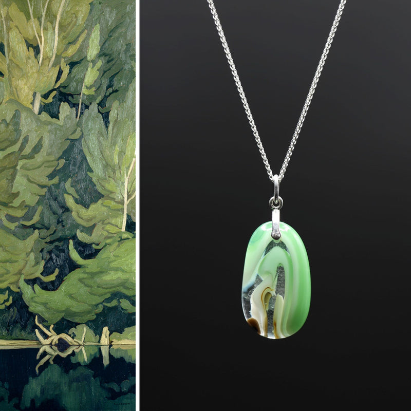 Canada's Artists Collection: AJ Casson Classic Pendant - Small 1/7