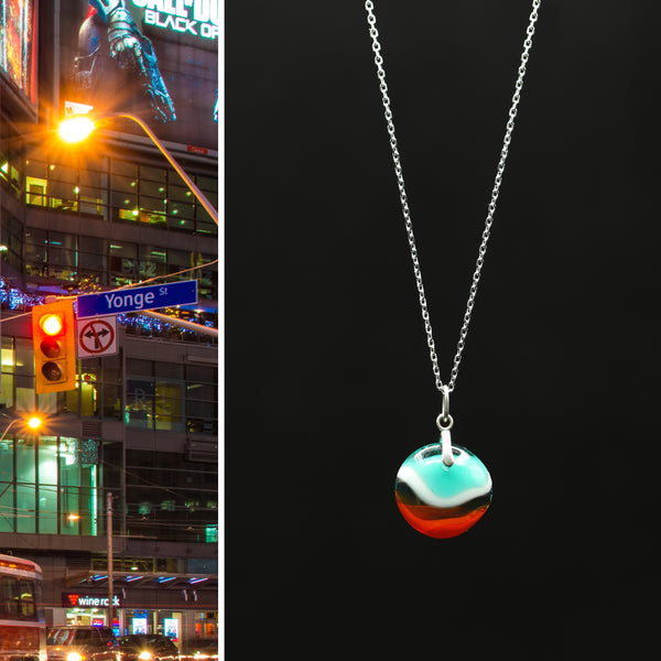 Canada's Places: Dundas Square, ON - Small Pendant #162