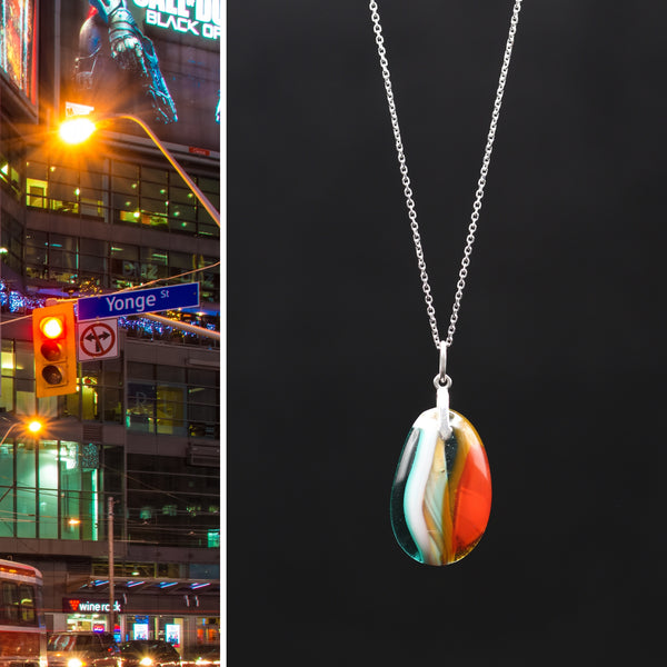Canada's Places: Dundas Square, ON - Small Pendant #180