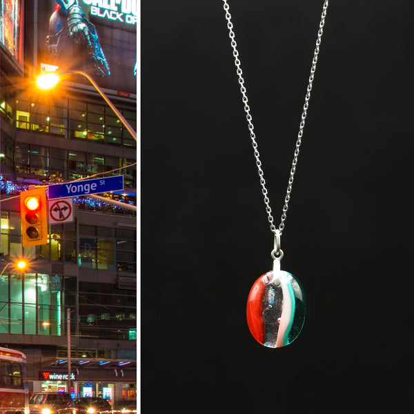 Canada's Places: Dundas Square, ON - Small Pendant #178