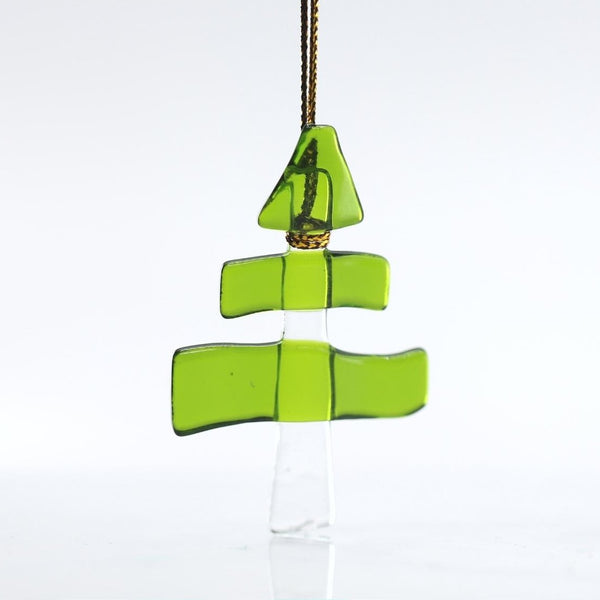 Artglas Ornament: Northern Pine