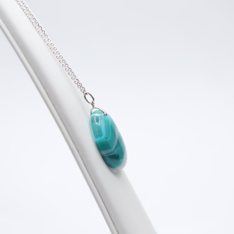 Canada's Places: St. Lawrence River, QC Medium Necklace #26