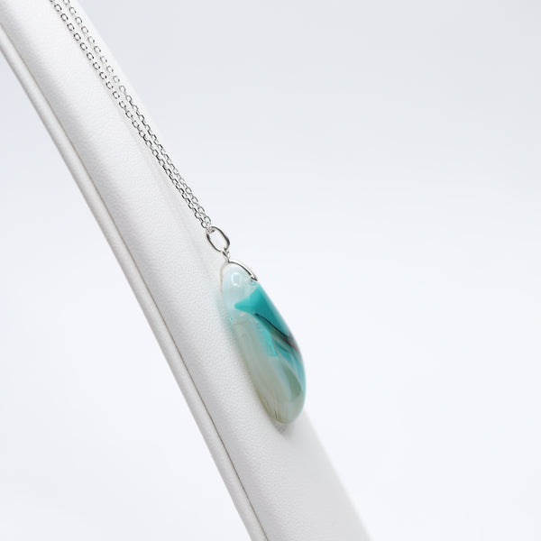 Canada's Places: St. Lawrence River, QC Medium Necklace #56