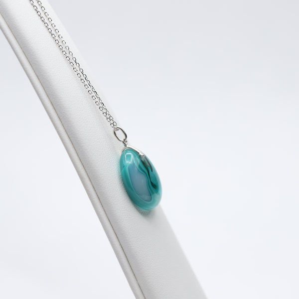 Canada's Places: St. Lawrence River, QC Small Necklace #37