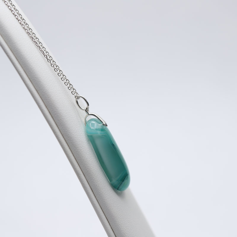 Canada's Places: St. Lawrence River, QC Medium Necklace #39