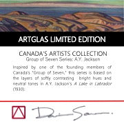Canada's Artists Collection: AY Jackson "Lake in Labrador" Pendant 2/3