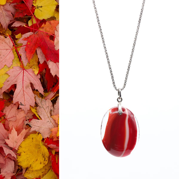 Canada's Places: Laurentien, QC. Small Pendant #23