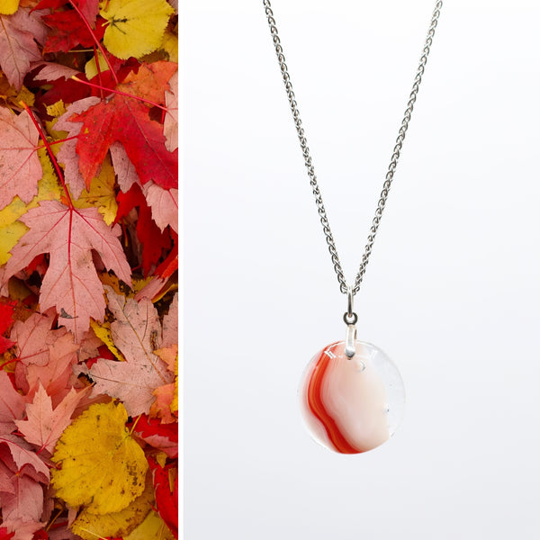 Canada's Places: Laurentien, QC. Small Pendant #11