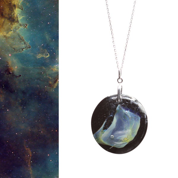 Nebula Ag47: Large Pendant #147
