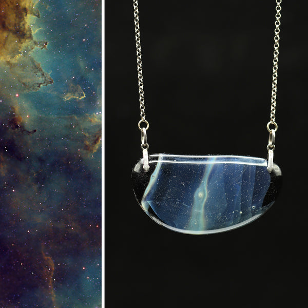Nebula Ag47: Horizontal Pendant #307
