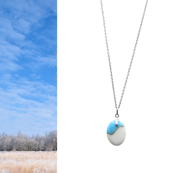Canada's Places: Prairie Winter, MB/SK - Small Pendant #101