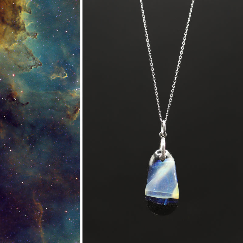 Nebula Ag47: Medium Pendant #29