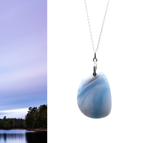 Canada's Places Tadoussac, QC. Large Pendant #219
