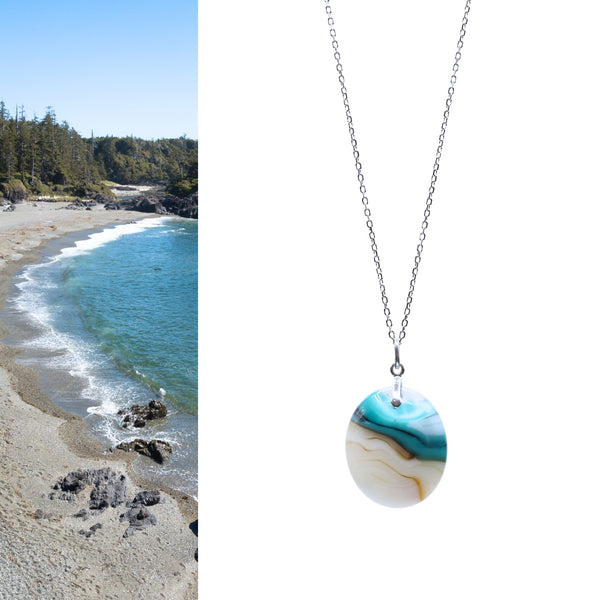Canada's Places: Tofino BC. Small Pendant #58