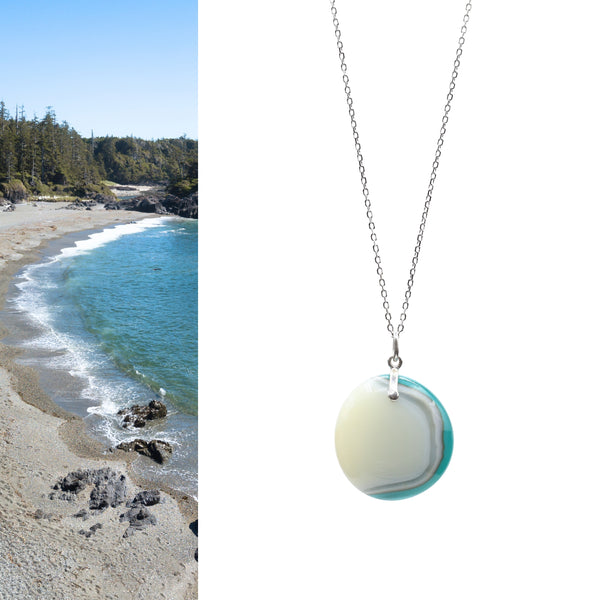 Canada's Places: Tofino BC. Medium Pendant #64
