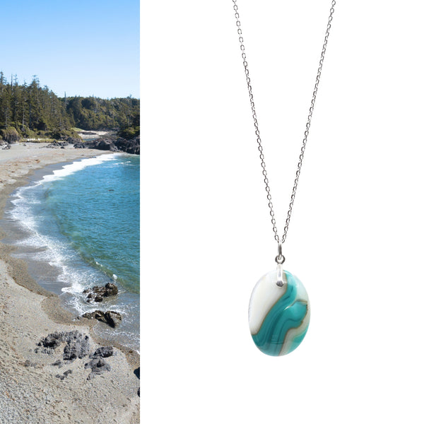 Canada's Places: Tofino BC. Small Pendant #63