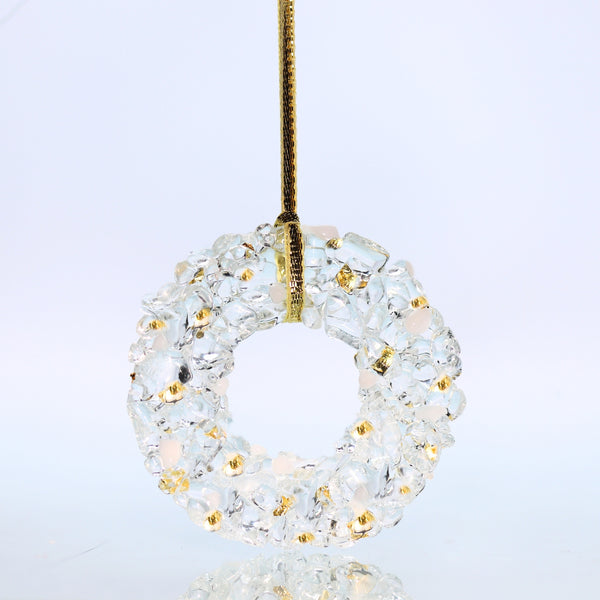 *Limited Edition Ornament: 24k Golden Wreath