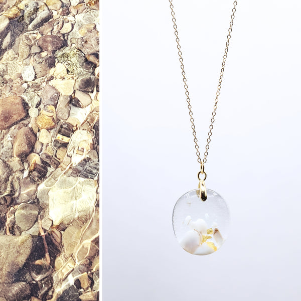 Prospector Collection: Yukon River Series Small Pendant #20