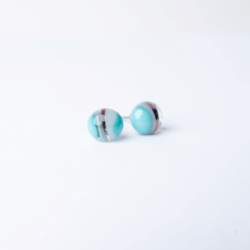 Canada's Artists Collection: Lawren Harris Glass Stud Earrings