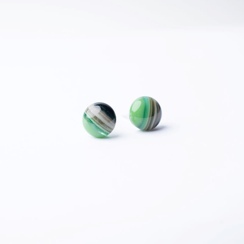 Canada's Artists Collection: AJ Casson Glass Stud Earrings