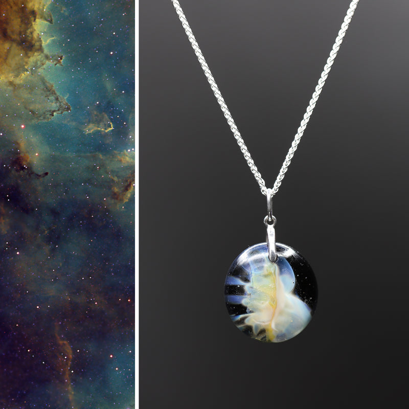 Nebula Collection: Nebula Ag47 Small Pendant 3/6