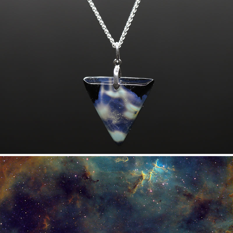 Nebula Collection: Nebula Ag47 Medium Pendant 6/6 ( Signature Piece)