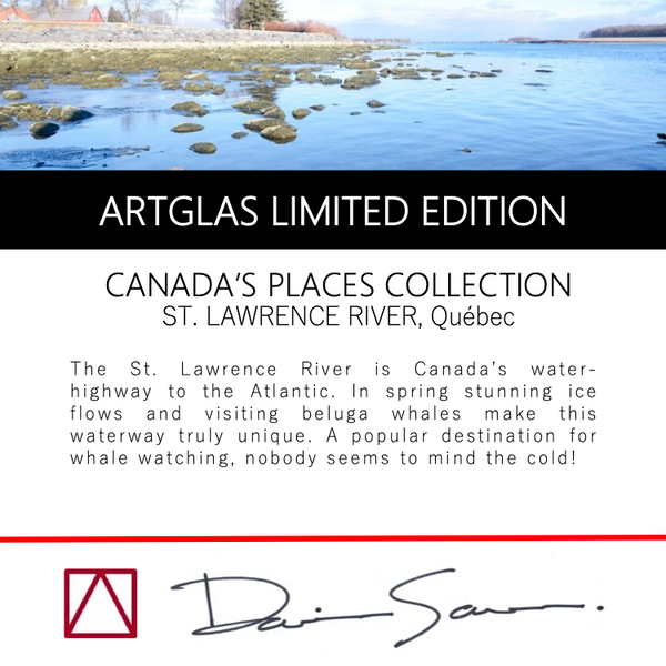 Canada's Places: St. Lawrence River, QC Large Necklace 12/12