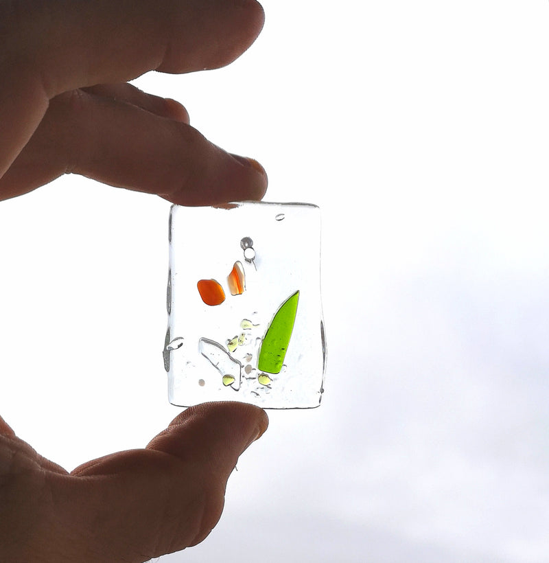 Glass Tulip Keepsake & Card